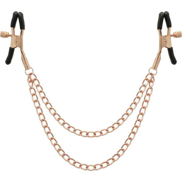 BEGME - BLACK EDITION PREMIUM PINCES À TÉTONS AVEC CHAÎNE