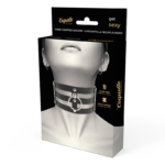 COQUETTE CHIC DESIRE - RAS DE COU EN CUIR VÉGAN STYLE FÉTICHE – Image 6