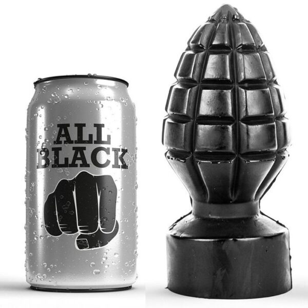 ALL BLACK - PLUG ANAL 14 CM