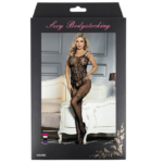 QUEEN LINGERIE - BODYSTOCKING AVEC OUVERTURE FLEUR S/L – Image 6