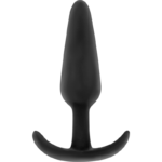 BLACK&SILVER - BOUCHON ANAL EN SILICONE HANSEL AVEC PETITE POIGNÉE – Image 2