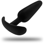 BLACK&SILVER - BOUCHON ANAL EN SILICONE HANSEL AVEC PETITE POIGNÉE – Image 4