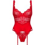 OBSESSIVE - CORSET ET STRING AMOR CHERRIS L/XL – Image 5