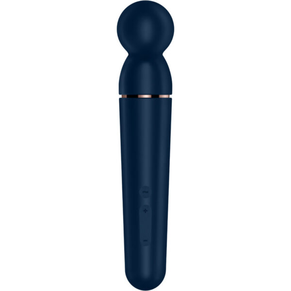 SATISFYER - MASSAGER VIBRATEUR PLANET WAND-ER BLEU