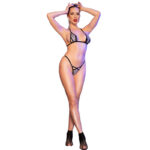 CHILIROSE - CR 4659 BIKINI ARGENT S/M – Image 4