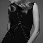 BIJOUX - MAGNIFIQUE CHAÎNES MÉTALLIQUES POUR LE CORPS 8 ARGENT – Image 4