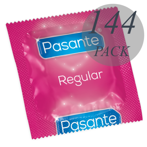 PASANTE - PRÉSERVATIFS GAMME RÉGULIÈRE 144 UNITÉS