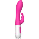 ARMONY - HAPPY VIBRATEUR & STIMULATEUR DE LAPIN FUCHSIA – Image 3