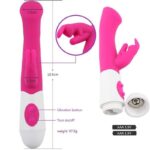 ARMONY - VIBRATEUR & STIMULATEUR LAPIN G SPOT 10 VITESSES ROSE – Image 8