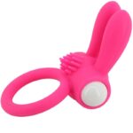 ARMONY - MR BUNNY ANNEAU VIBRATEUR SILICONE ROSE – Image 3