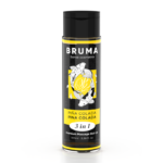 BRUMA - HUILE DE MASSAGE PREMIUM EFFET CHALEUR SAVEUR PINA COLADA 3 EN 1 - 100 ML