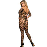 SUBBLIME - 951719 BODYSTOCKING RÉSEILLE ÉPAULES OUVERTES NOIR TAILLE UNIQUE – Image 2