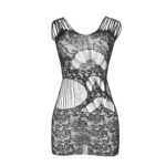 SUBBLIME - 951771 ROBE LONG DOS OUVERT AVEC RESILLE NOIR TAILLE UNIQUE – Image 3