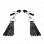 KINK - PINCES À TÉLÉMONS À PAMPONS EN CUIRETTE 6 CM