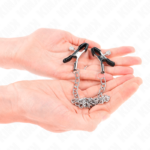 KINK - PINCES À TÉLÉMONS À CHAÎNE FINE 30 CM – Image 4