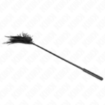 KINK - PLUSIEURS PLUMES DE CHATOUILLES NOIRES 45 CM – Image 2