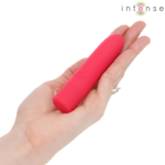 INTENSE - SYMONE BULLET VIBRANT RECHARGEABLE USB 8 VIBRATIONS ROUGE 10 X 2,2 CM – Image 6