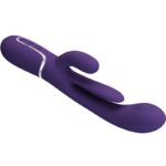 PRETTY LOVE - SHANIA TRIPLE RABBIT VIBRATEUR MULTIFONCTION VIOLET – Image 7
