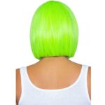LEG AVENUE - PERRUQUE BOB FLUORESCENTE VERT FLUO – Image 2