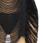 SUBBLIME - 954239 ROBE À BRETELLES + STRING NOIR L/XL – Image 4