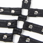 SUBBLIME - 954406 ROBE BONDAGE EN CUIR NOIR S/M – Image 7