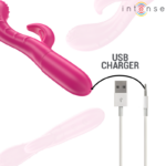 INTENSE - AMARA VIBRATEUR AVEC LANGUE STIMULANTE 10 VIBRATIONS ROSE – Image 7