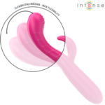 INTENSE - AMARA VIBRATEUR AVEC LANGUE STIMULANTE 10 VIBRATIONS ROSE – Image 5