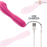 INTENSE - BELINDA VIBRATEUR 19 CM FLEXIBLE 10 VIBRATIONS ROSE – Image 6