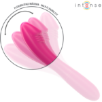 INTENSE - BELINDA VIBRATEUR 19 CM FLEXIBLE 10 VIBRATIONS ROSE – Image 5