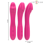 INTENSE - BELINDA VIBRATEUR 19 CM FLEXIBLE 10 VIBRATIONS ROSE – Image 3