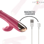 INTENSE - CHLOE VIBRATEUR MULTIFONCTION 3 EN 1 ROUGE – Image 7