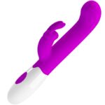 PRETTY LOVE - VIBRATEUR CENTAURE LAPIN 30 MODES DE VIBRATION VIOLET