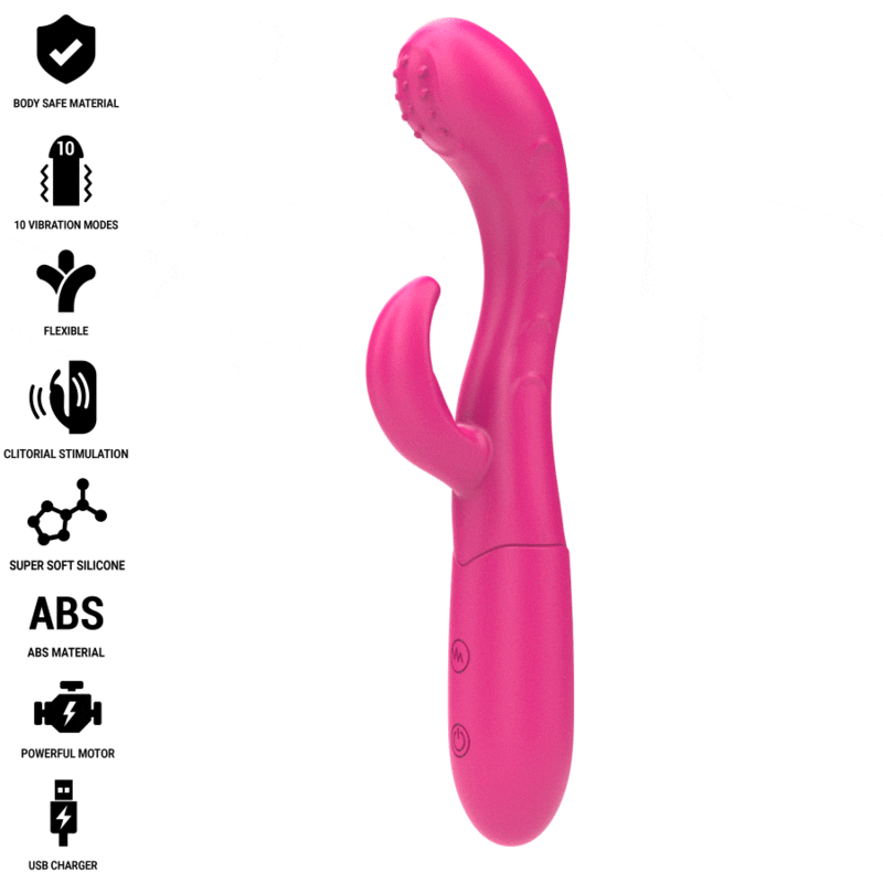 img_198229_b3cc3e08e931579dda711c079189184a_1 INTENSE - AMARA VIBRATEUR AVEC LANGUE STIMULANTE 10 VIBRATIONS ROSE – Image 1