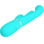 PRETTY LOVE - SHANIA TRIPLE RABBIT VIBRATEUR MULTIFONCTION 3 EN 1 BLEU – Image 6