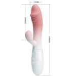PRETTY LOVE - VIBRATEUR SNAPPY RABBIT 30 VIBRATIONS ROSE – Image 4