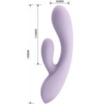 PRETTY LOVE - VIBRATEUR ROSOLYN RABBIT 10 VIBRATIONS VIOLET – Image 6
