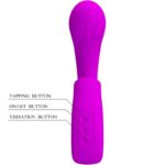 PRETTY LOVE - SIBEL VIBRATEUR POINT G + STIMULATEUR CLITORIS SIBEL 10 VIBRATIONS VIOLET – Image 4