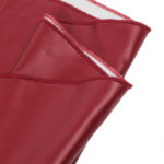 SUBBLIME - 955397 ROBE À BRETELLES EN CUIR BORDEAUX S/M – Image 9