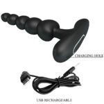PRETTY LOVE - VIBRATEUR ANAL CORBAN 10 VIBRATIONS NOIR – Image 8