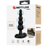 PRETTY LOVE - VIBRATEUR ANAL CORBAN 10 VIBRATIONS NOIR – Image 10