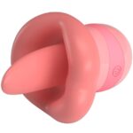 PRETTY LOVE - STIMULATEUR DE CLITORIS KYLEE TONGUE 10 VIBRATIONS ROSE NUDE – Image 5