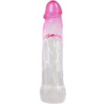 PRETTY LOVE - GAINE D'AGRANDISSEMENT RÉALISTE NERON 6 CM POUR PÉNIS ROSE