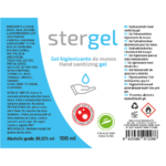 STERGEL - HYDROALCOHOLIC HAND SANITIZING GEL ALOE VERA 100ML – Image 3