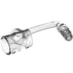 PRETTY LOVE - MANCHON PÉNIS AVEC PLUG ANAL TRANSPARENT – Image 4