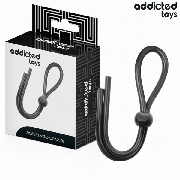 ADDICTED TOYS - CORDE EN SILICONE POUR LE PÉNIS À BOUCLE UNIQUE