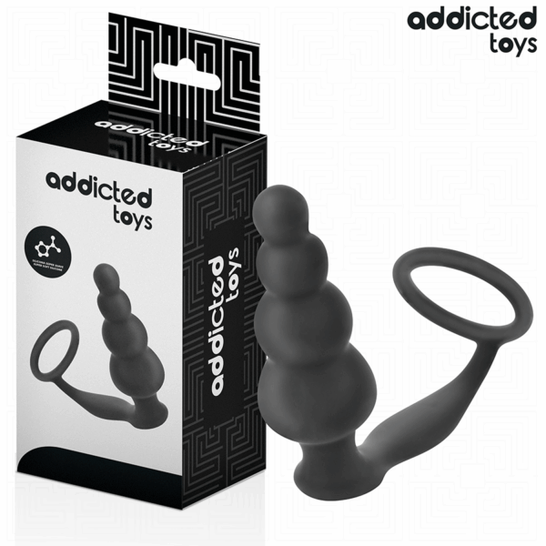 ADDICTED TOYS - PLUG ANAL AVEC ANNEAU MODÈLE 5