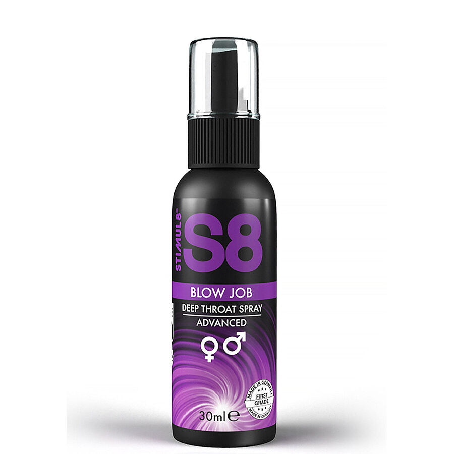 img_209294_a48a251fd5da2788a51f27bab09242e5_1 STIMUL8 - S8 BLOW JOB SPRAY GORGE PROFONDE 30 ML – Image 1