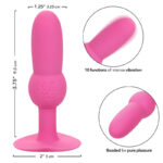 CALEXOTICS - FIRST TIME SONDE ANAL PLUG PERLÉE 10 VIBRATIONS ROSE – Image 7