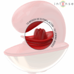 INTENSE - VIBRATEUR & STIMULATEUR MARIAH EN FORME DE U 10 VIBRATIONS ROUGE – Image 3