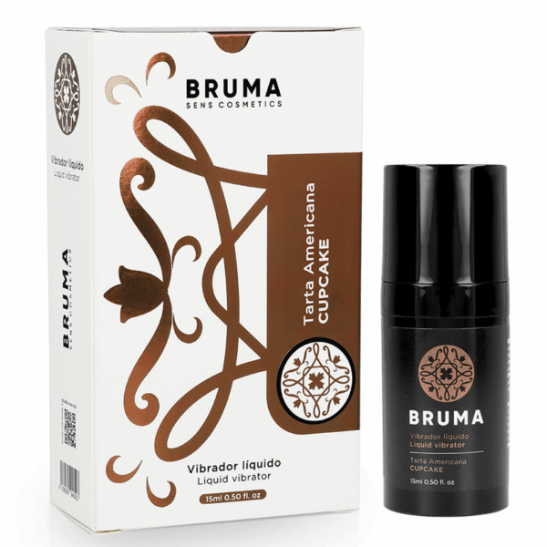BRUMA - VIBRATEUR LIQUIDE ULTRA GLISSANT CUPCAKE 15 ML